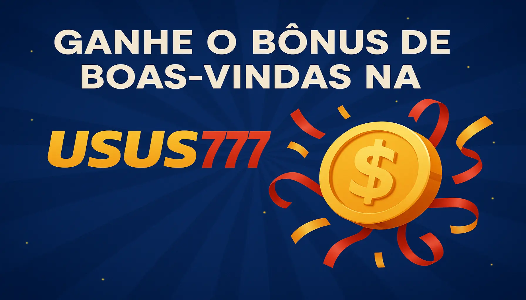 Criar uma nova Conta no plataforma USUS777